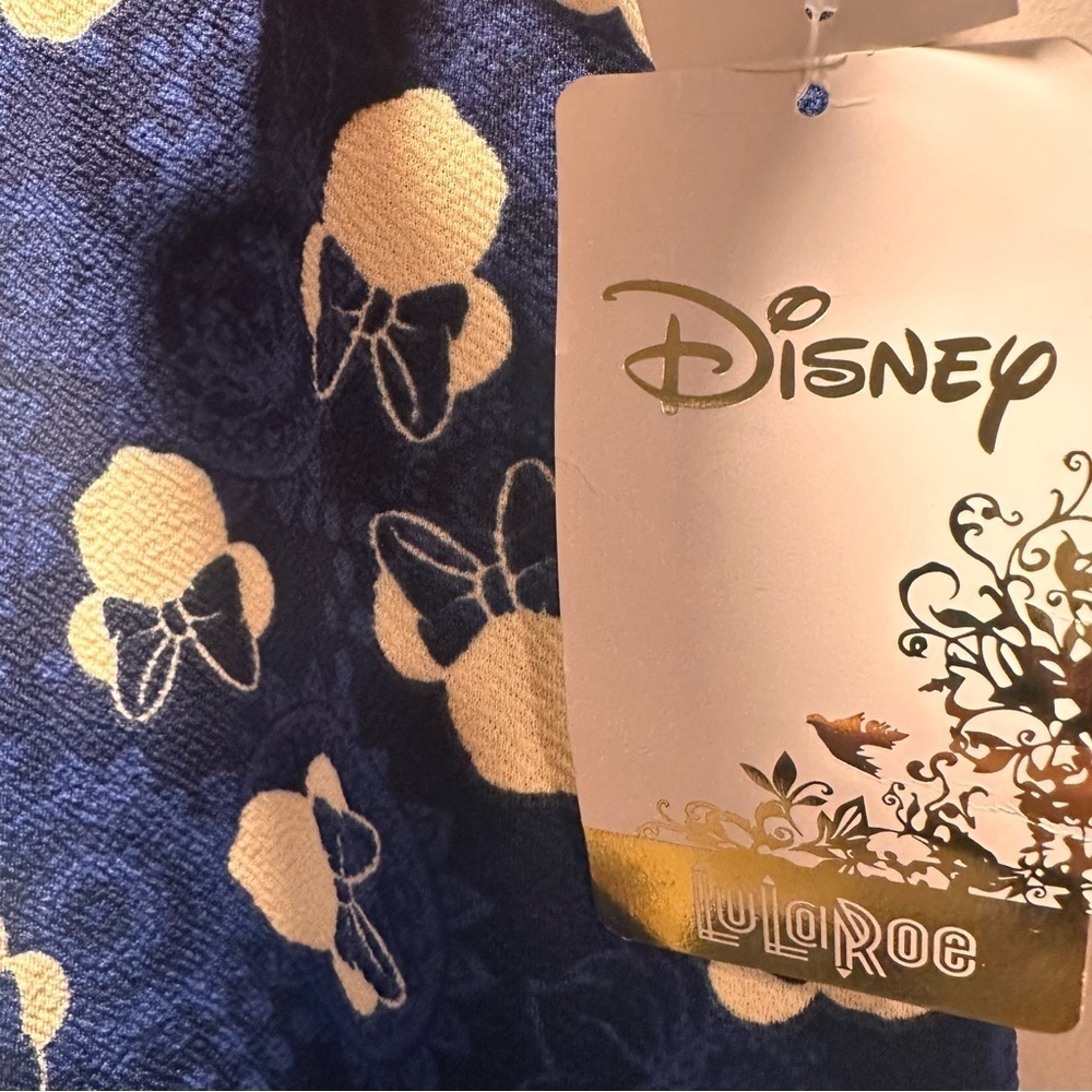 LulaRoe Cassie Pencil Skirt Stretchy High Wide Waist Band XL 18-20 Disney Minnie - Picture 6 of 15